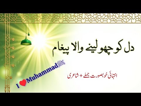 دل کو چھو لینے والی اردو نعت کمپیرنگ | خوبصورت جملے + نعتیہ شاعری