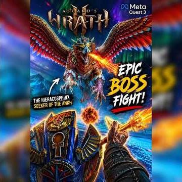 Epic Flying Griffin Boss Battle in VR 🦅 | Asgard's Wrath 2 | Meta Quest 3