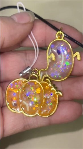 UV Resin Glow in the Dark Halloween Pendants Tutorial Preview