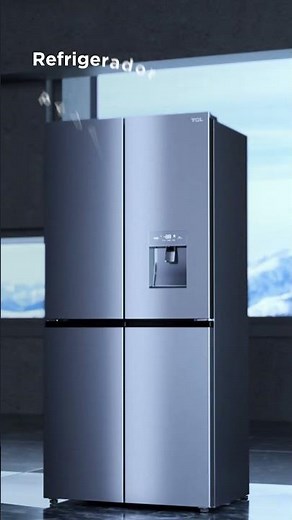 LA GRANDEZA DE LA FRESCURA EN TU HOGAR ❄️ | REFRIGERADOR TCL P470CDG