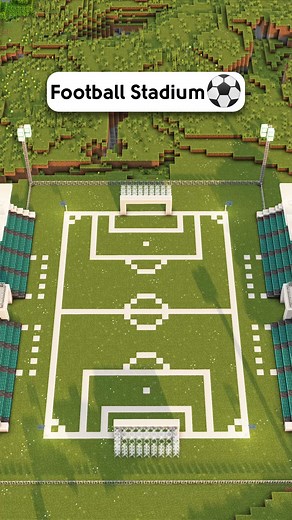 Football Stadium⚽️  Download my builds on Patreon: Zediaph & Follow for more Minecraft builds!  Minecraft: Java 1.21.8 ☀️ Shaders: BSL #minecraft #minecraftbuilds #minecraftinspiration #minecrafttutorial #minecraftideas #zediaph | Team Zediaph | Facebook