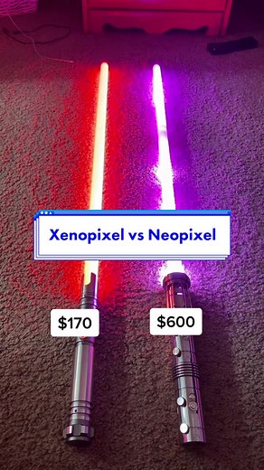 Neopixel vs Xenopixel: The Ultimate Lightsaber Showdown