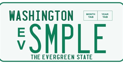 New Keep Washington Evergreen license plates are out to support charging stations