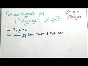 Fundamentals Of Magnetic Circuits - Unit 4 ET