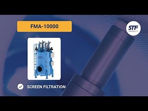 💧✔ FMA 10000 - Self-cleaning screen filter - STF Filters - English