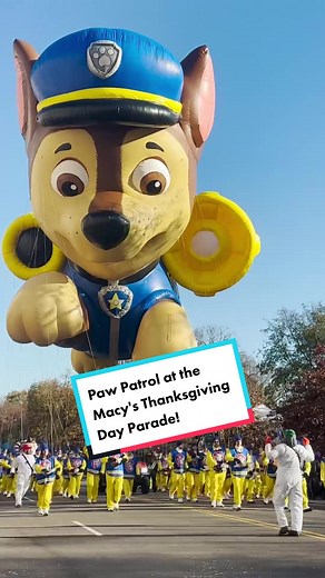 Chase is on the Case at Macy's Thanksgiving Day Parade