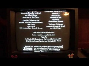 Closing to How The Grinch Stole Christmas (2000) 2001 VHS