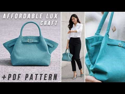 DIY Luxury: How to Make the JW PEI Hana Bag Dupe at home 🎁 + PDF Pattern