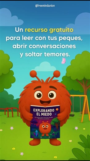 👻 ¡Nuevo cuento de regalo! POPs se sumerge en una desafiante aventura para explorar el miedo de una forma tierna, divertida y muy valiente. 🫣 Porque el miedo no siempre se ve igual… A veces aparece como un trueno, otras como una sombra… y muchas veces, ¡no dice nada pero se siente en todo el cuerpo! 📖 Este cuento ayuda a los peques a reconocer lo que sienten y a encontrar recursos internos para transitarlo con más calma y seguridad. 🎁 Comenta POPS y te lo enviamos gratis por mensaje. #FreeMi