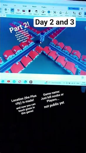 Making game Part.2!!! #danichannel #roblox #funny #cool #memes #subscribe #idk #wtf #game #making XD