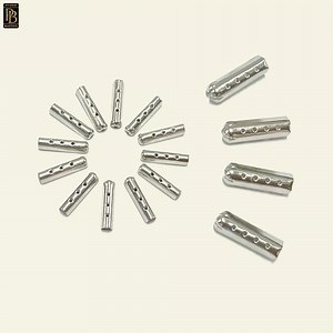 [Hot Item] Stainless Steel Ss201 Plating Colors Custom Logo Metal Aglet for Lace Tip