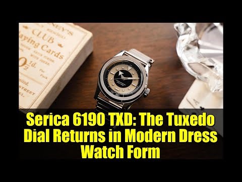 Serica 6190 TXD: The Tuxedo Dial Returns in Modern Dress Watch Form