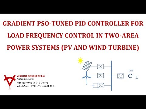 GRADIENT PSO-TUNED PID CONTROLLER FOR LOAD FREQUENCY CONTROL IN TWO-AREA POWER SYSTEMS (PV AND WIND)