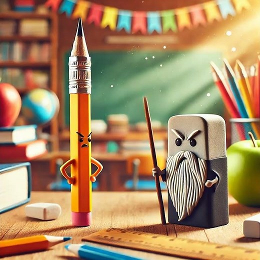 The Great Pencil Dispute: A Lesson in Conflict Resolution for Kids