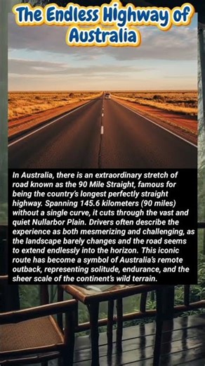 The Endless Highway of Australia
