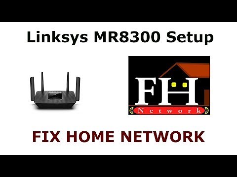Linksys MR8300 setup | Reset | Firmware | Trouble shooting | Manual installation