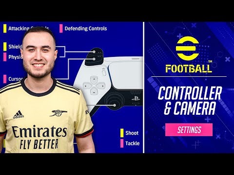 eFootball™ 2022 | 🎮 Pro Player Controller & Camera Settings