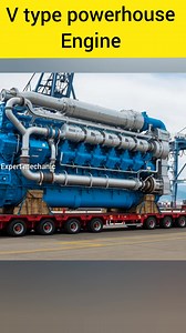 V type powerhouse Engine transport #expart #mechanic #reelschallenge | Expert Mechanic