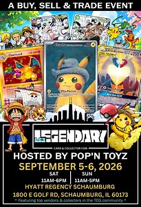 LC3-LEGENDARY CARD COLLECTOR CON - Eventeny