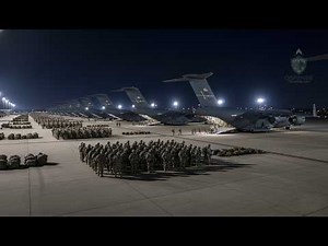 Caribbean Tensions! Thousands of Elite US Paratroopers Airlifted to Puerto Rico in Midnight by C-17