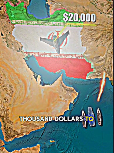 The terrifying math behind the US-Iran 214 Geof drone war 🚨#geopolitics #military #middleeast #dronewar #breakingnews