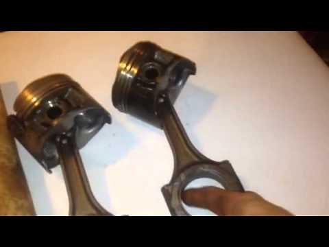 What is piston rod knock?