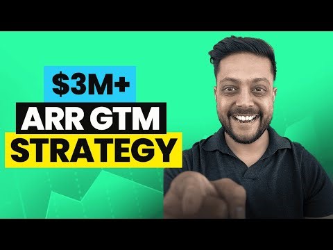 How to Create a Go-To-Market Strategy for Founders at $1M ARR (Proven GTM Strategy to $3M+)