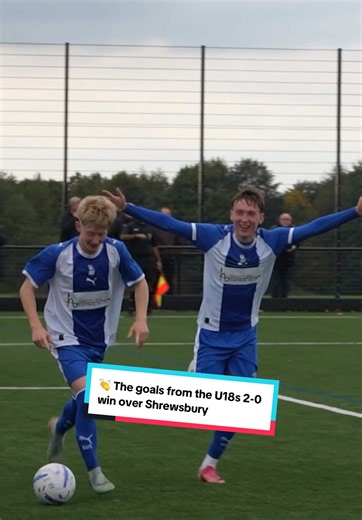 👏 The goals from the U18s 2-0 win over Shrewsbury in the EFL Youth Alliance Cup. #oafc