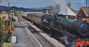54K views · 1K reactions | 2999 ‘Lady of Legend’ arriving at Blue Anchor on a lovely summers day ☀️ West Somerset Railway wsr.org.uk Blue Anchor Station - news and needs. | Railcam | Facebook