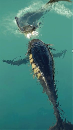 Black El Gran Maja VS Black Bloob #fishit #roblox #dinosaur #jurassicworld #jurassicpark