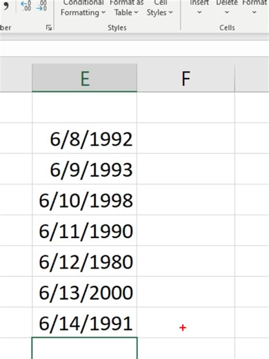 Amazing Age Calculation in Microsoft Excel