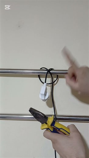 The Easiest Way to Remove a Stuck Cable from a Pipe! ⚡️ #shortvideo #shorts #diy #viral