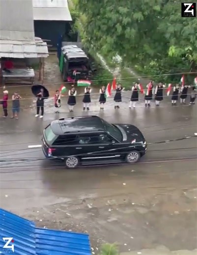 PM Modi is just now arrive at Manipur at kuki denominated areas.