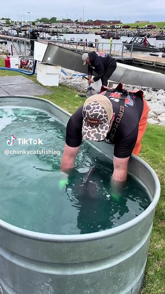 Big fish down the slide! Decatur, Alabama Wheeler Lake