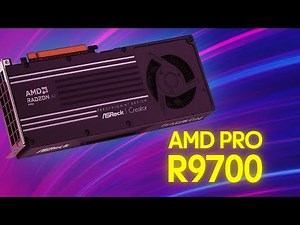 AMD PRO R9700 First Custom Workstation GPU.