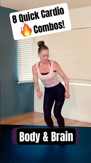 🔥8 Cardio Combos | Full Body HIIT (no equipment) #homeworkout