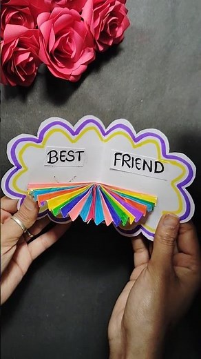 Create a Stunning Handmade Card for Your Bestie! #friendship