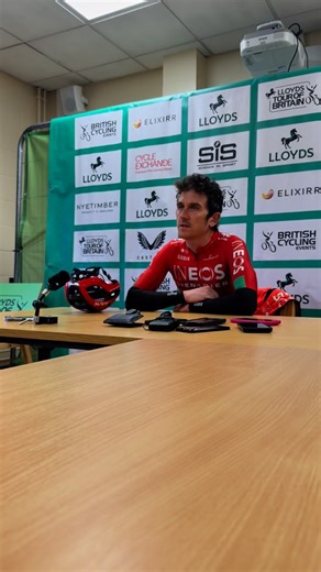 Geraint Thomas has his last press conference as a professional rider, ahead of stage 6 of the Tour of Britain Men | Cycling Weekly