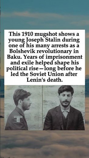 1910: Young Joseph Stalin in Baku Prison—Before He Became the Soviet Leader #JosephStalin #History