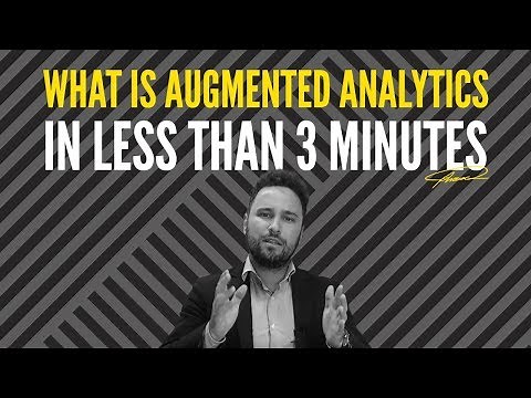 What is Augmented Analytics in less than 3 minutes