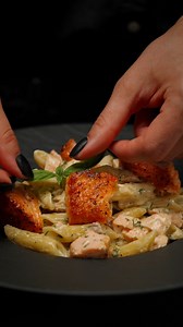 1.5M views · 26K reactions | Creamy Salmon Pasta. #salmon #salmonpasta #seafood #pasta #pennepasta #seafoodlover #foodie #cooking #food #recipes #foodie #foodblogger #easyrecipes | Al Dante | Facebook
