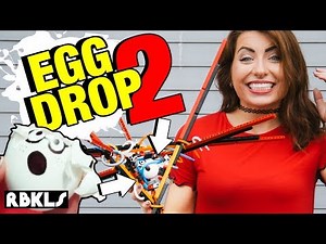LEGO Egg Drop Challenge Part 2! - REBRICKULOUS