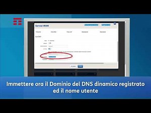 Configurazione del DNS dinamico sul modem TIM HUB