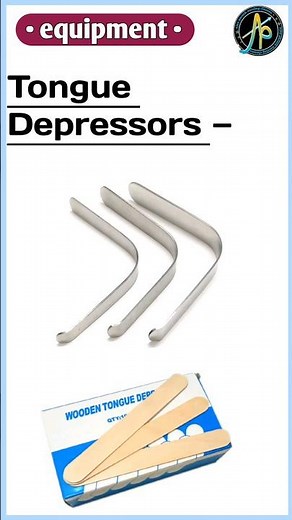 tongue depressor II oral cavity examination