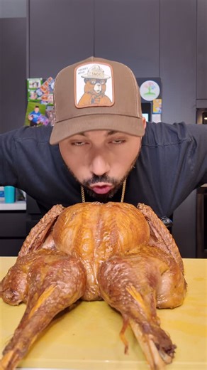 Chef Adam on Instagram: "3 days. 1 Turkey 🍗 #HappyThanksgiving 🦃 #foodporn #foryou #thanksgiving"