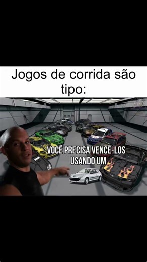 A lógica dos games de corrida!😂 #gamesmemes #humor #memes #games #carro