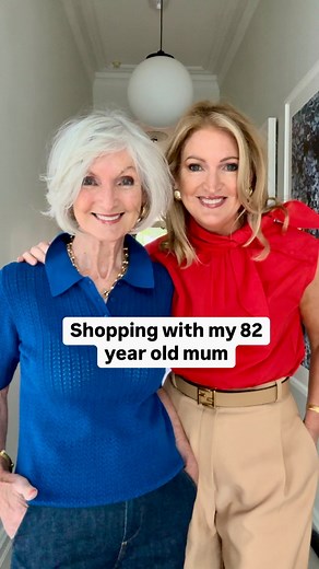 35K views · 167 reactions | Do you look at your eye color when you shop? I used the blue in my mum’s eyes when I found this top. She loves it and so do I. #style #outfit #outfitideas #outfitinspiration #middleage #grandma #over50 #over60style #over70style #over80style | Monday Project Co | Facebook