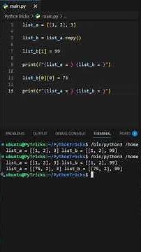 Python's🐍 Trickiest Copy Interview Question! 🤯 #coding #programming #python #quiz #learnpython