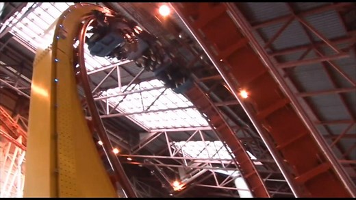 Mindbender at the Edmonton Mall in Canada is one of the most intense roller coasters in the world pulling 5.2 G's through the loops! Oh, and it also has a car that goes BACKWARDS! Would YOU ride it? | Theme Park Review