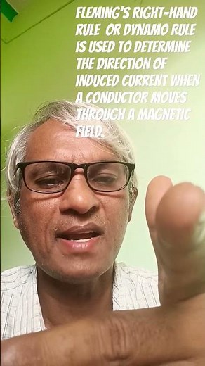 Fleming’s Right-Hand Rule: Induced Current Explained
